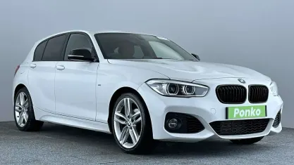 Used BMW 118 M Sport 150 HP (110 kW) 2017 White Hatchback