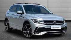 Silver Used 2022 VW Tiguan R-line SUV | £28,250 (Fair price)