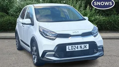 White Used 2024 Kia Picanto X-Line Hatchback | £15,495 (Fair price)