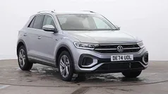 Silver Used 2024 VW T-Roc R-line SUV | £27,989 (Fair price)