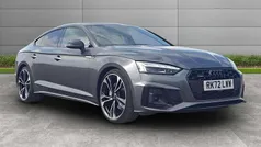 Grey Used 2022 Audi A5 Sportback Black Edition Hatchback | £29,790 (Fair price)