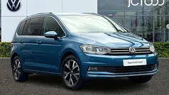 Blue Used 2022 VW Touran SEL MPV | £26,950 (Fair price)