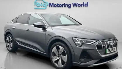 Used Audi e-tron Sportback S-Line 230 kW (313 HP) 2021 Grey SUV