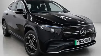 Used Mercedes EQA350 AMG line 214 kW (292 HP) 2022 Black SUV