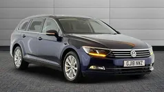 Atlantic blue Used 2018 VW Passat Business Estate | £8,890 (Good price)