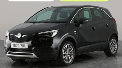 Used Vauxhall Crossland X S 110 HP (80 kW) 2020 Black SUV