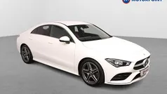 White Used 2022 Mercedes CLA180 AMG line Sedan | £23,899 (Fair price)