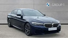 Blue Used 2022 BMW 530 M Sport Sedan | £31,939 (Fair price)
