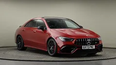 Red Used 2023 Mercedes CLA45 AMG AMG Coupe | £48,400 (Fair price)