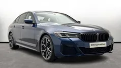 Blue Used 2022 BMW 545e M Sport Sedan | £35,500 (Fair price)