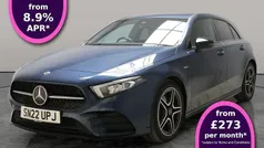 Blue Used 2022 Mercedes A180 Executive Hatchback | £19,135 (Fair price)