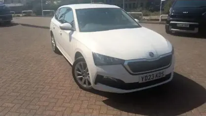 Used Skoda Scala SE L 150 HP (110 kW) 2023 White Hatchback