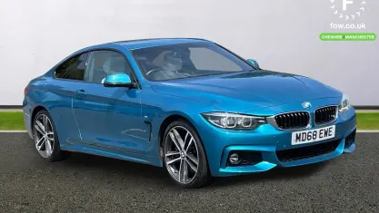 Used BMW 430 M Sport 252 HP (185 kW) 2019 Blue Coupe