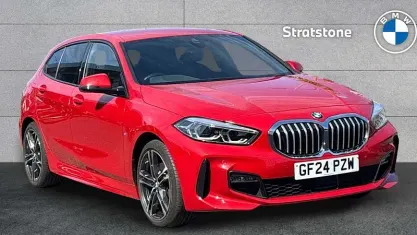 Used BMW 118 M Sport 136 HP (100 kW) 2024 Red Hatchback