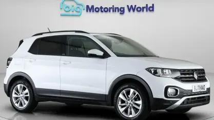 Used VW T-Cross Active 110 HP (80 kW) 2021 White SUV