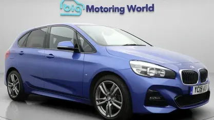 Used BMW 218 M Sport 140 HP (102 kW) 2019 Blue Estate