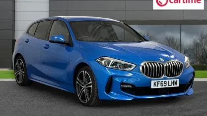 Used BMW 118 M Sport 140 HP (102 kW) 2019 Blue Hatchback