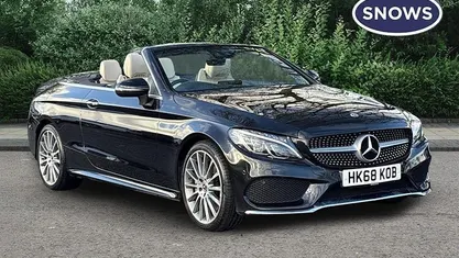 Used Mercedes C300 AMG line 245 HP (180 kW) 2018 Cabriolet