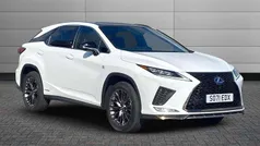 F sport white Used 2021 Lexus RX450h Sport Line SUV | £35,695 (Expensive)