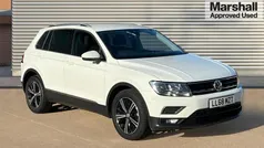 White Used 2018 VW Tiguan SE SUV | £13,384 (Fair price)
