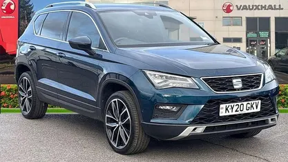 Used Seat Ateca XCELLENCE Lux 150 HP (110 kW) 2020 Blue SUV