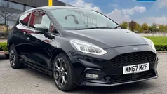 Black Used 2018 Ford Fiesta ST-Line Hatchback | £8,395 (Fair price)