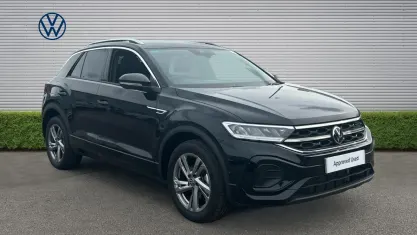 Used VW T-Roc R-line 150 HP (110 kW) 2025 Black SUV