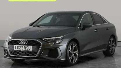 Used Audi A3 S-Line 150 HP (110 kW) 2023 Grey Sedan