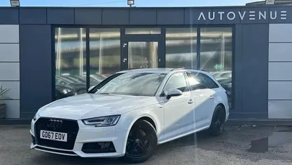 Used Audi A4 S-Line 190 HP (139 kW) 2017 White Estate