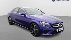 Blue Used 2019 Mercedes C200 Sedan | £17,149 (Fair price)