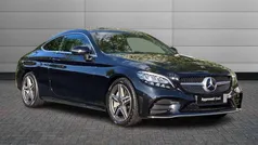 Obsidian black Used 2019 Mercedes C300 AMG line Coupe | £18,350 (Good price)