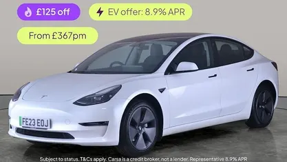 White Used 2023 Tesla Model 3 Long Range RWD Sedan | £20,567 (Good price)