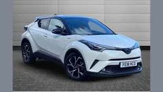 Pearl white Used 2018 Toyota C-HR SUV | £16,250 (Fair price)