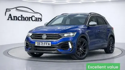 Used VW T-Roc R 300 HP (220 kW) 2021 Blue SUV