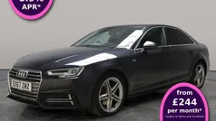 Blue Used 2017 Audi A4 S-Line Sedan | £13,741 (Fair price)
