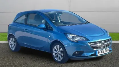 Used Vauxhall Corsa 101 HP (74 kW) 2017 Blue Hatchback