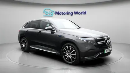 Used Mercedes EQC400 AMG line 300 kW (408 HP) 2022 Grey SUV