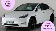 White Used 2022 Tesla Model Y Long Range AWD SUV | £25,289 (Fair price)