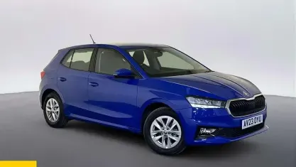 Used Skoda Fabia Comfort 80 HP (58 kW) 2023 Blue Hatchback