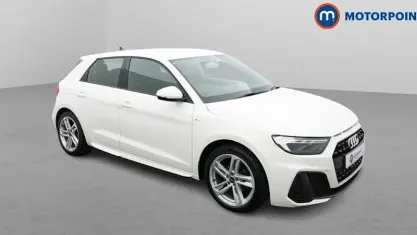 Used Audi A1 Sportback S-Line 95 HP (69 kW) 2022 White Hatchback