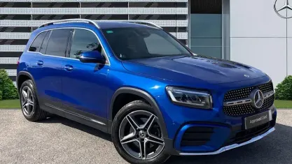Used Mercedes GLB200 AMG line 163 HP (119 kW) 2025 Blue SUV