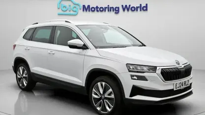 Used Skoda Karoq SE L 150 HP (110 kW) 2024 White SUV