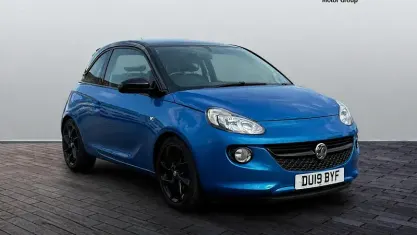 Used Vauxhall Adam 69 HP (50 kW) 2019 Blue Hatchback