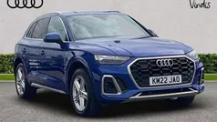 Blue Used 2022 Audi Q5 S-Line SUV | £31,983 (Fair price)