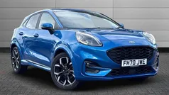 Blue Used 2021 Ford Puma Gen-E ST-Line X SUV | £15,495 (Fair price)