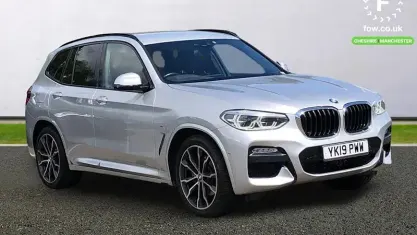 Used BMW X3 M Sport 184 HP (135 kW) 2019 Silver SUV