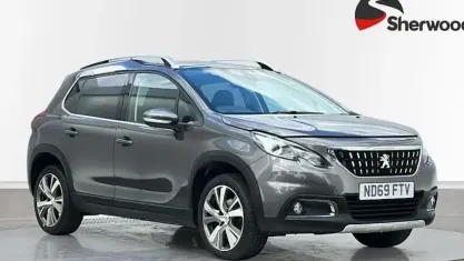 Used Peugeot 2008 Allure Premium 110 HP (80 kW) 2019 Nimbus grey SUV