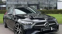 Black Used 2024 Mercedes C200 AMG Line Premium Plus Sedan | £37,500