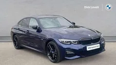 Tanzanite blue ii metallic Used 2022 BMW 330e M Sport Sedan | £24,333 (Fair price)