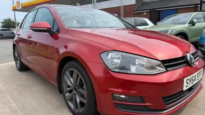 Used VW Golf VII Match 150 HP (110 kW) 2014 Red Hatchback